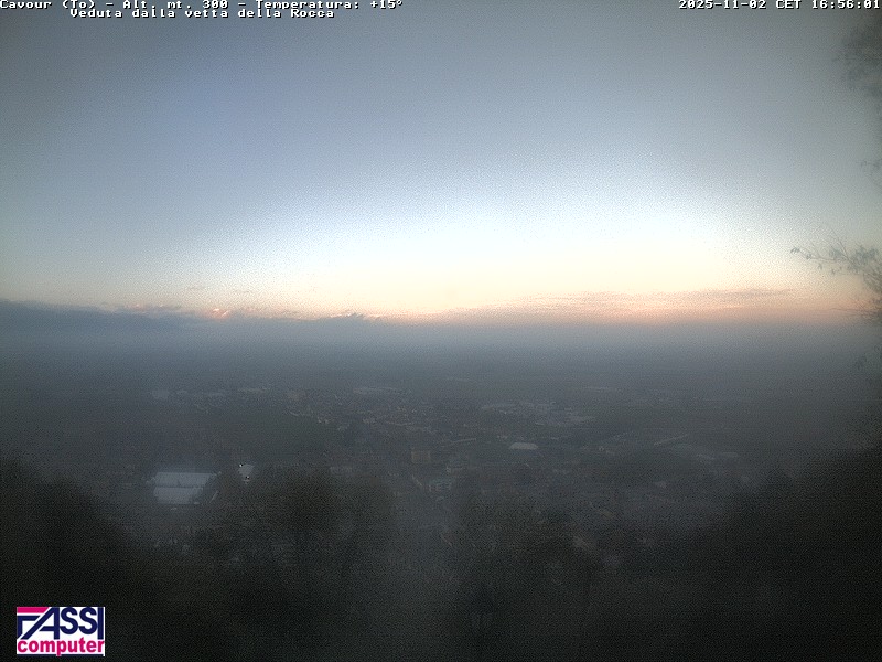 immagine della webcam nei dintorni di Villar Perosa: webcam Cavour