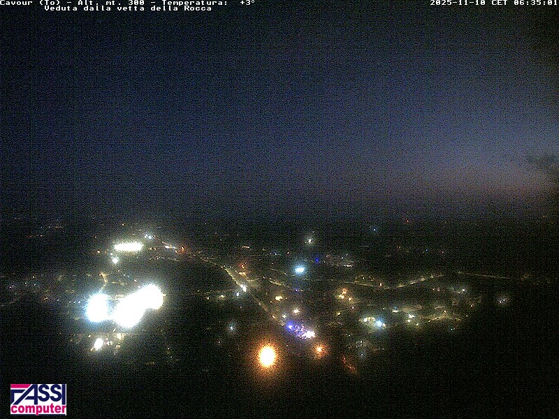 immagine della webcam nei dintorni di San Pietro Val Lemina: webcam Cavour